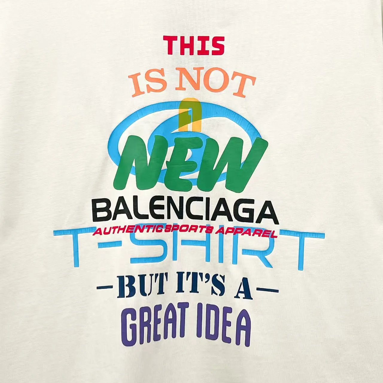 # 25SS NEW # BALENCI*GA # 260g * 1 1 + os Same Style！！ ：3269# Sizes：xs-L ： 1 （ White）